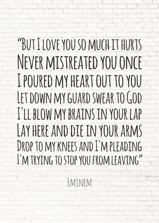 Lyrics Valentinstag romantisch Quote