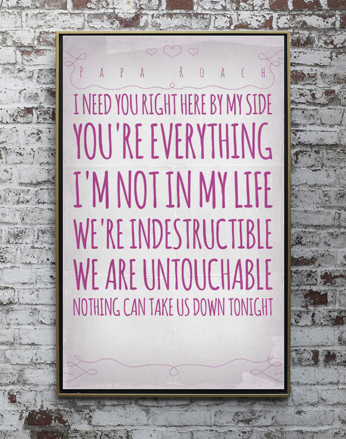 Lyrics Valentinstag romantisch Quote