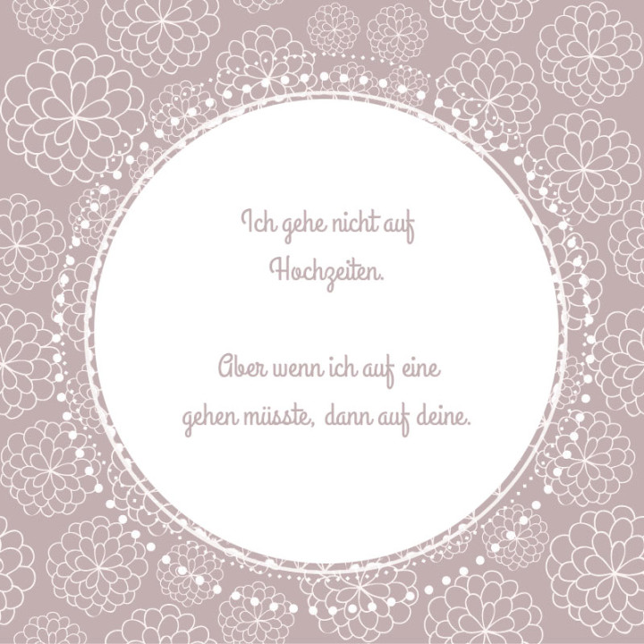 Hochzeitssprüche Die 16 amüsantesten Sprüche zur Hochzeit!