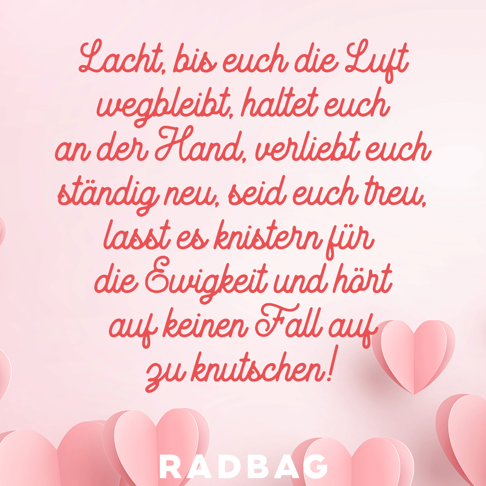 Hochzeitssprüche I Die 16 amüstantesten Sprüche zur Hochzeit!