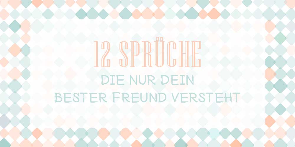 12 Bester Freund Spruche Die Nur Er Versteht Radbag