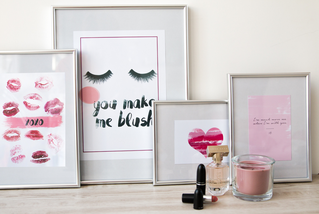 Valentinstag Poster Printable