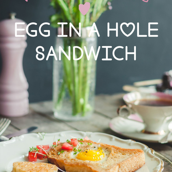 Egg in a hole Sandwich