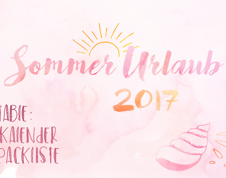 Sommerferien 2017