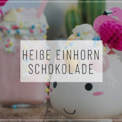 Einhorn Schokolade