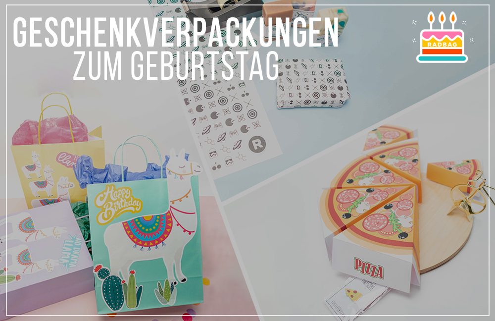 Geschenkverpackungen zum Geburtstag