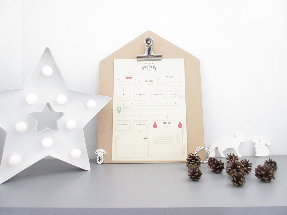 Checkliste Printables zu Weihnachten