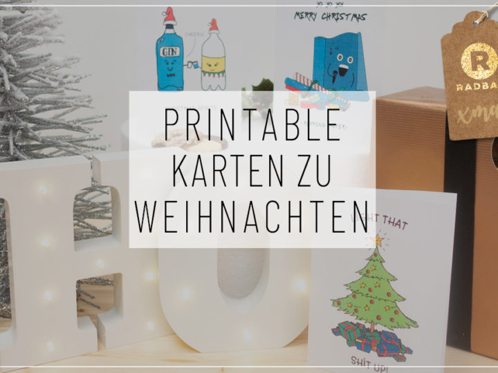 Weihnachtskarten zum Ausdrucken