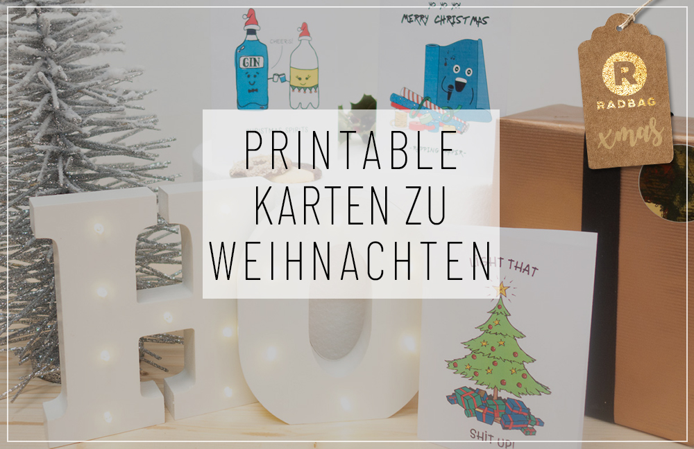 Weihnachtskarten zum Ausdrucken