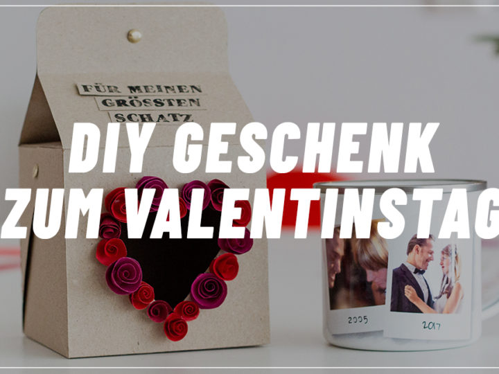 Valentinstag Geschenk selbermachen: Fotogeschenk