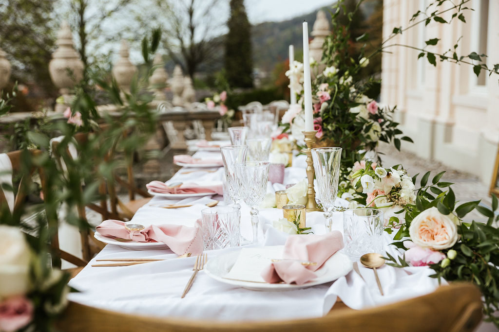 Tischdeko Hochzeit