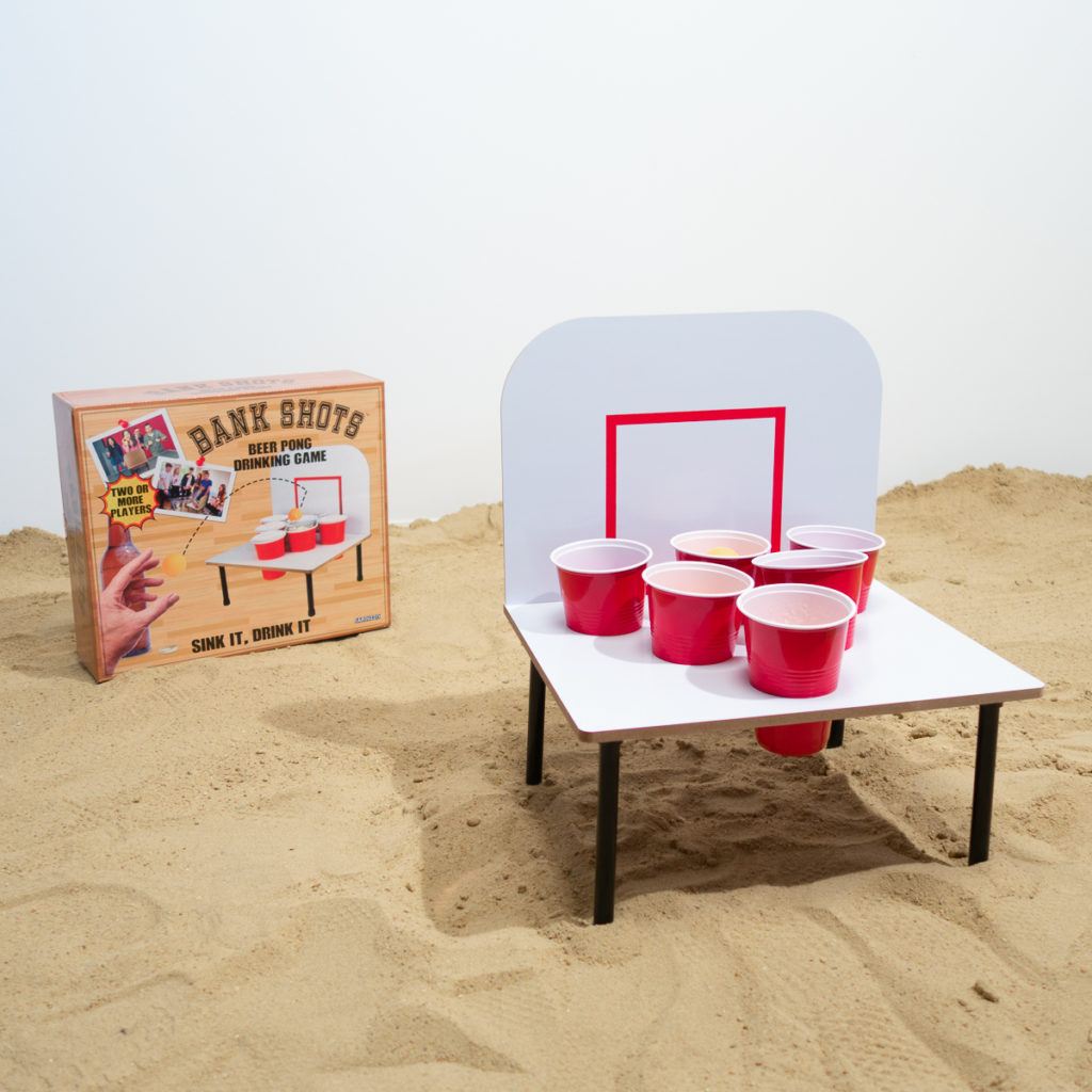 Sommerparty Riesen Bierpong Spiel