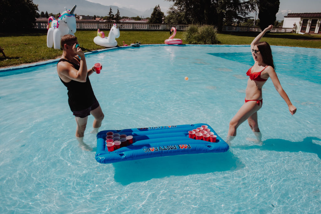Bierpong Luftmatratze