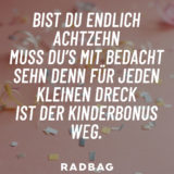 Der 18. Geburtstag Coole Geschenke & Sprüche zur Volljährigkeit