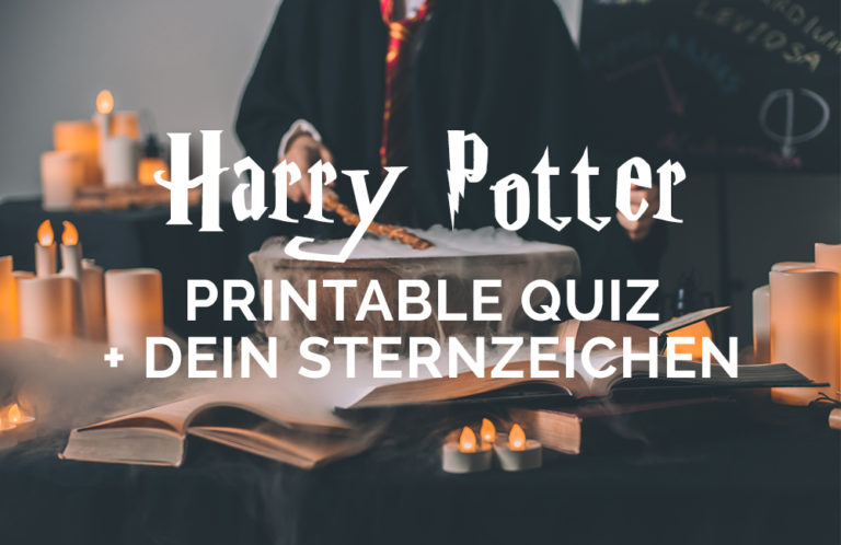 Kostenloses Harry Potter Quiz und dein Harry Potter Sternzeichen!