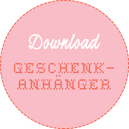 Geschenkanhänger Weihnachten download