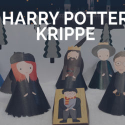 harry potter krippe zum ausdrucken