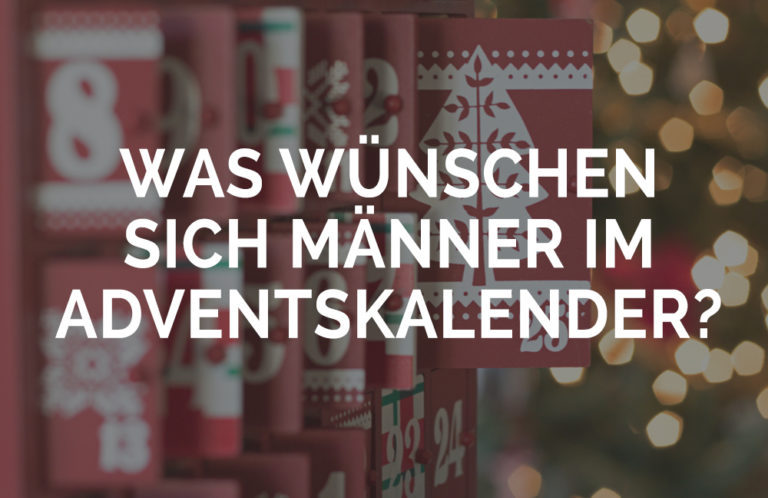 Adventskalender Für Männer Füllen Ideen