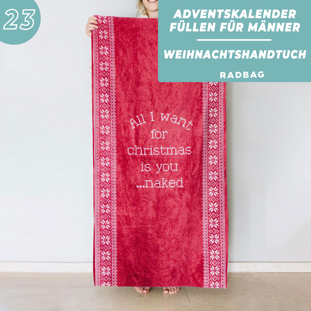 Adventskalender befüllen für Männer
