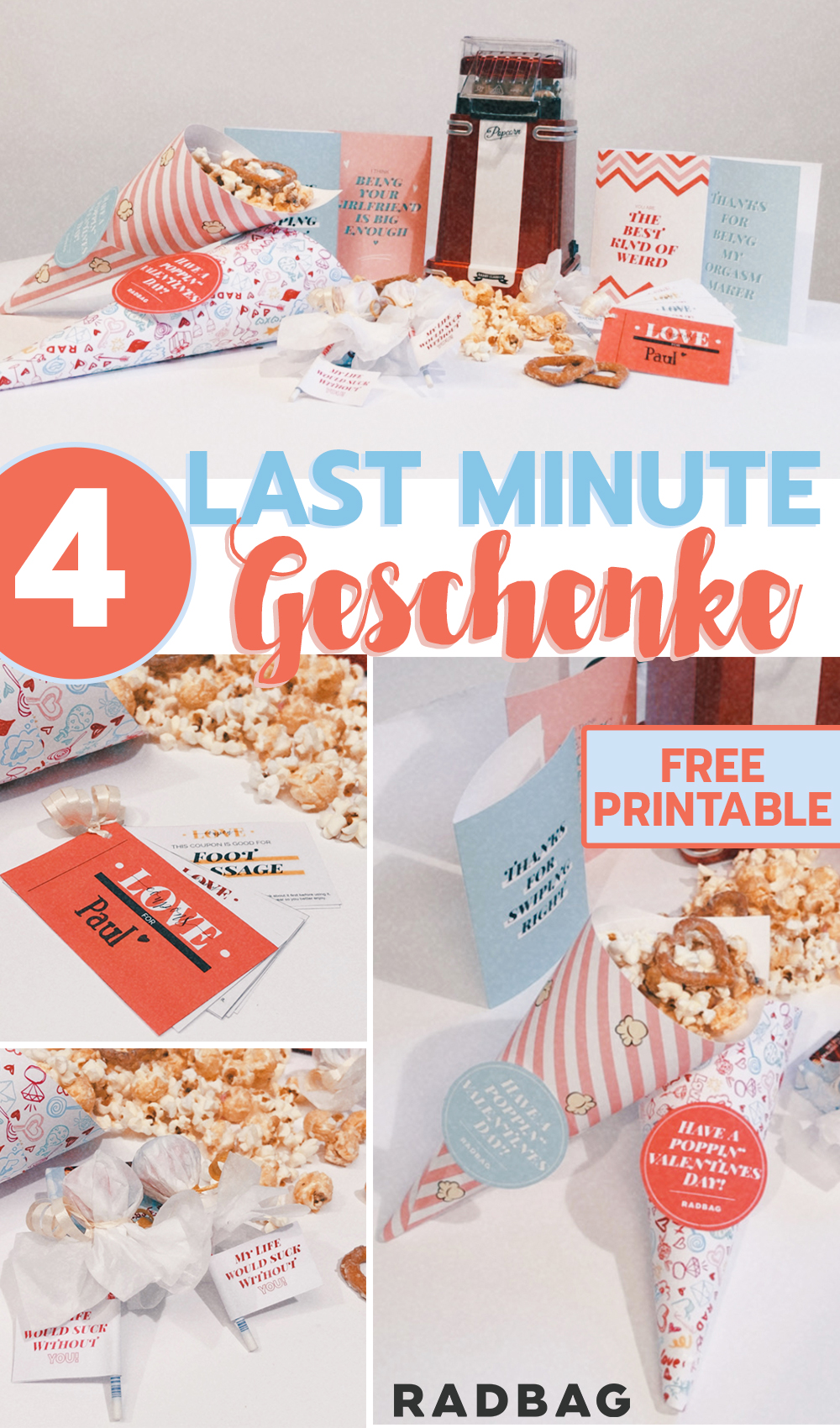 4 Last Minute Geschenke zum Ausdrucken für deine Liebsten