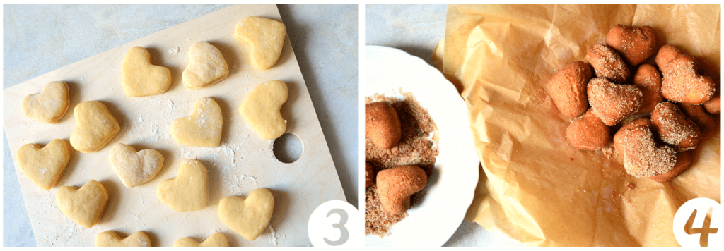 Beignets in Herzform einfaches Rezept zum Valentinstag (4)