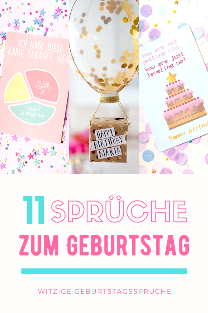 New sprüche witzig year happy Lustige Geburtstagswünsche