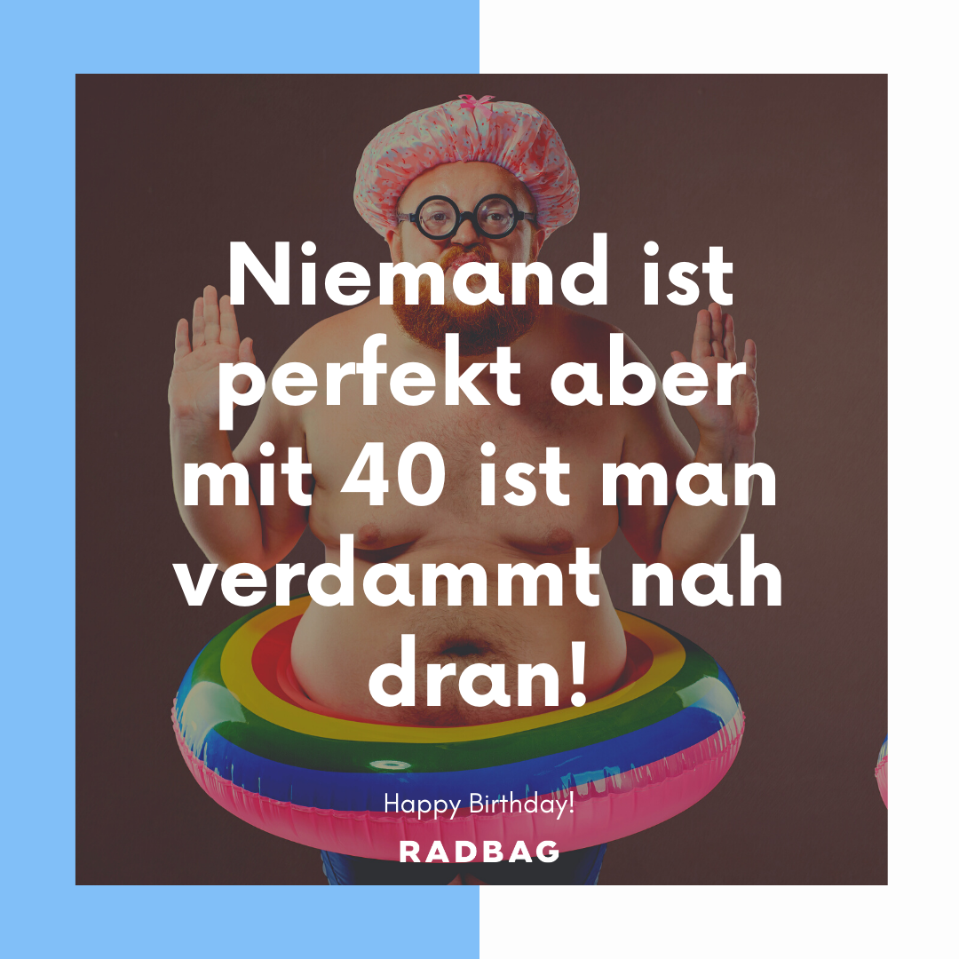 Sprüche zum 40. Geburtstag und die besten Geschenkideen