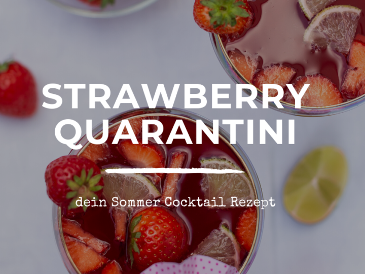 Strawberry Daiquiri Cocktail Rezept - Sommer Cocktail Header