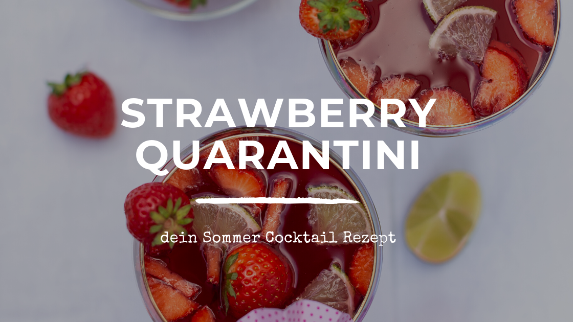 Strawberry Daiquiri Cocktail Rezept - Sommer Cocktail Header