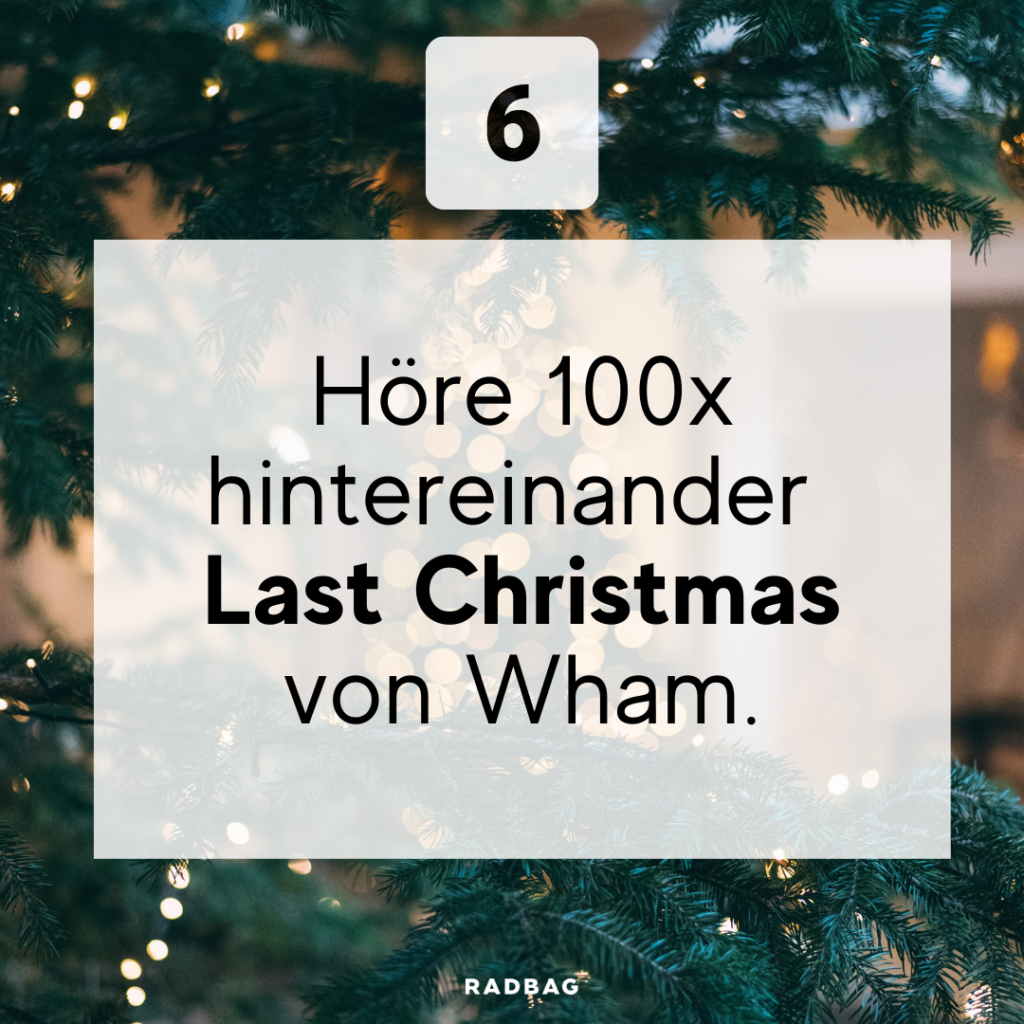 dezember to do list