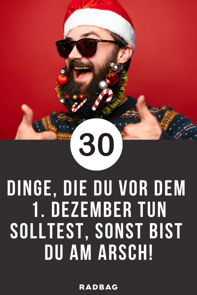 dezember to do list