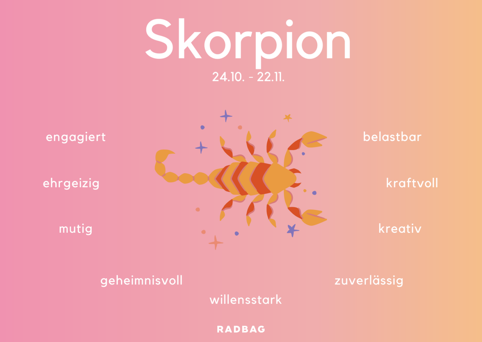 Welches Sternzeichen Passt Nicht Zu Skorpion