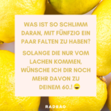 Besondere Glückwünsche zum 50. Geburtstag so geht das!
