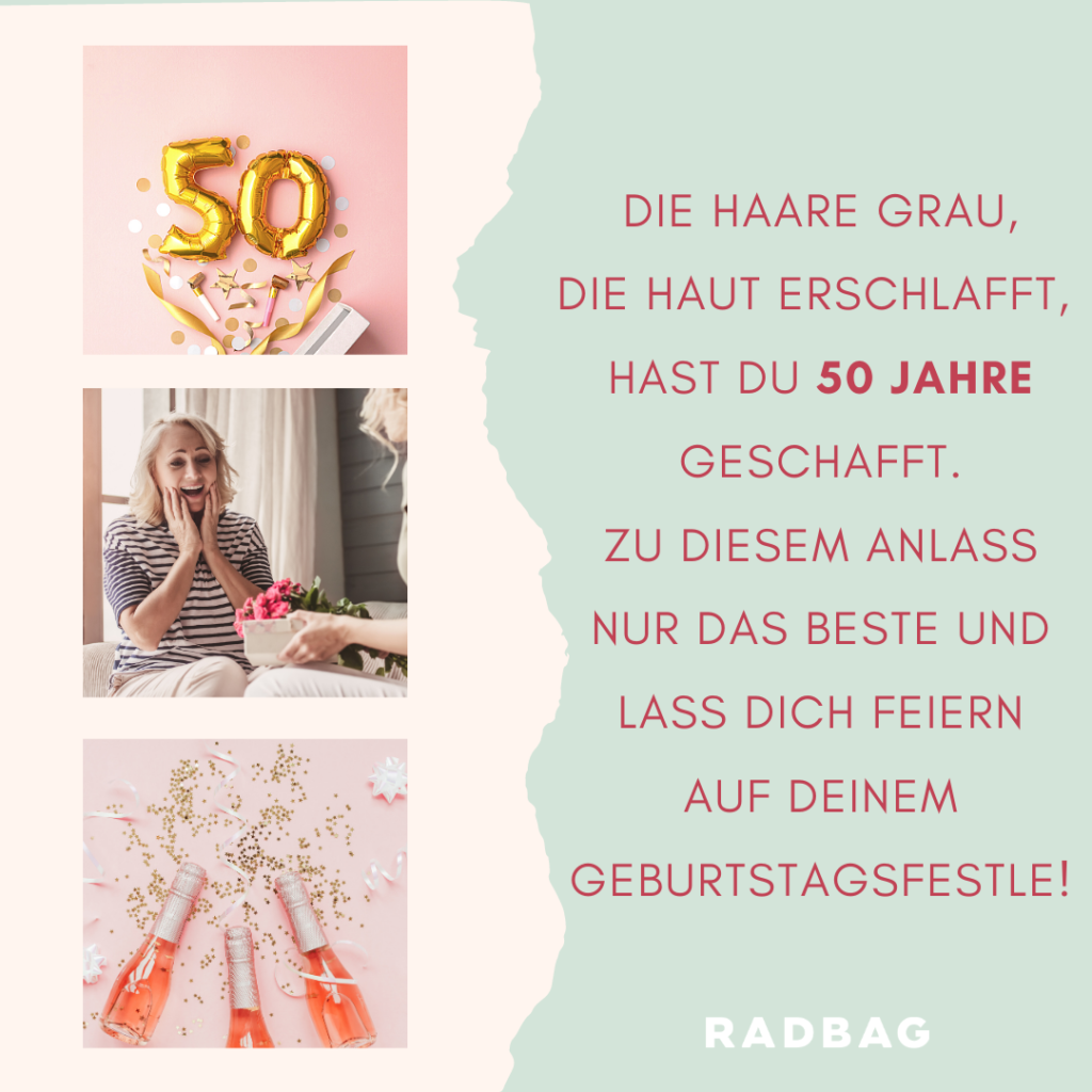 Besondere Gluckwunsche Zum 50 Geburtstag I Die Alle Begeistern Werden