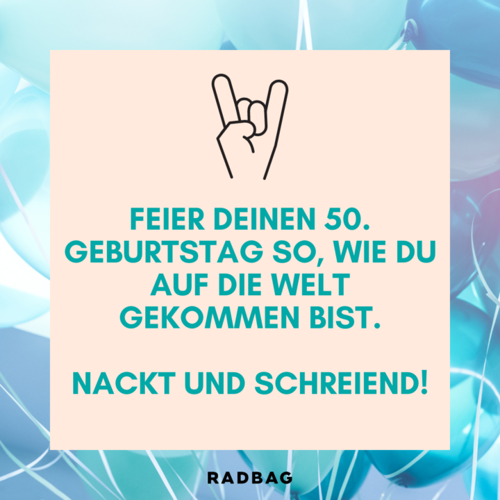Besondere Glückwünsche zum 50. Geburtstag so geht das!