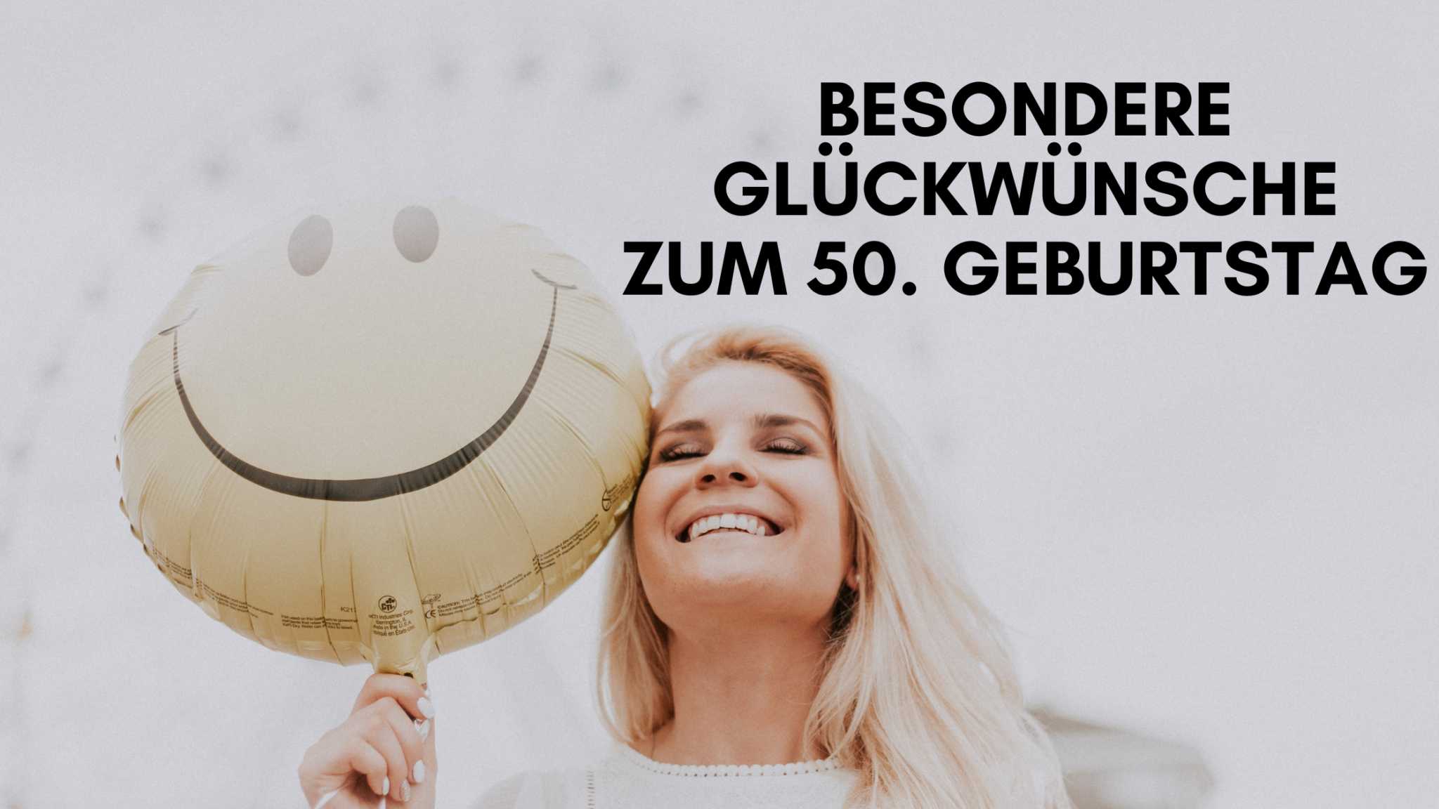 Besondere Glückwünsche zum 50. Geburtstag so geht das!
