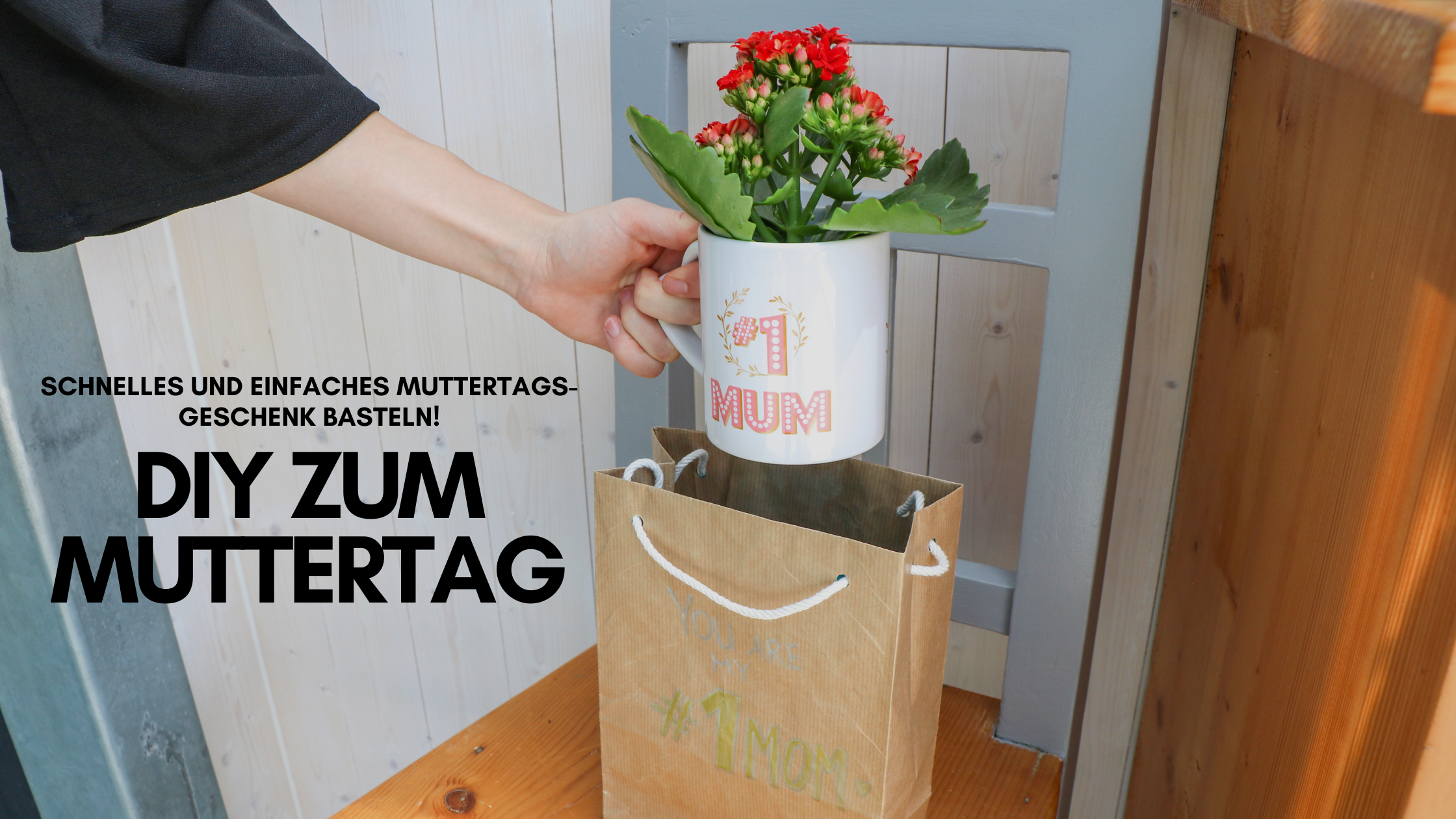 Muttertagsgeschenk basteln