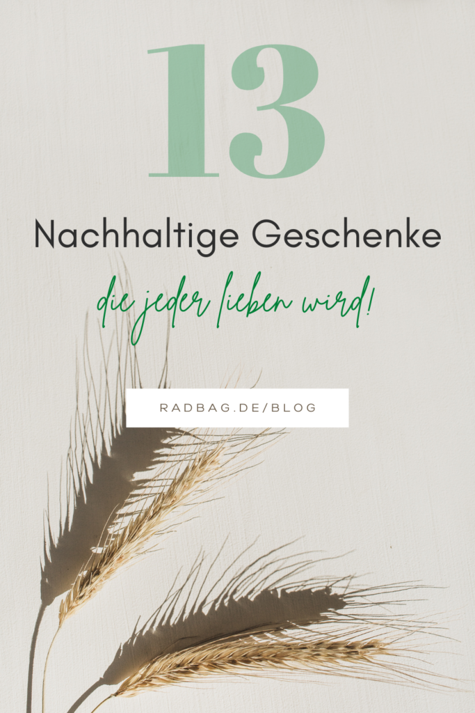 nachhaltige geschenke