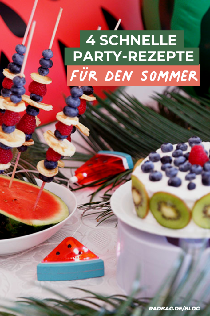 partyrezepte für sommer