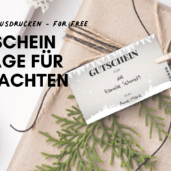 Gutschein Vorlagen für Weihnachten free Printable (2)