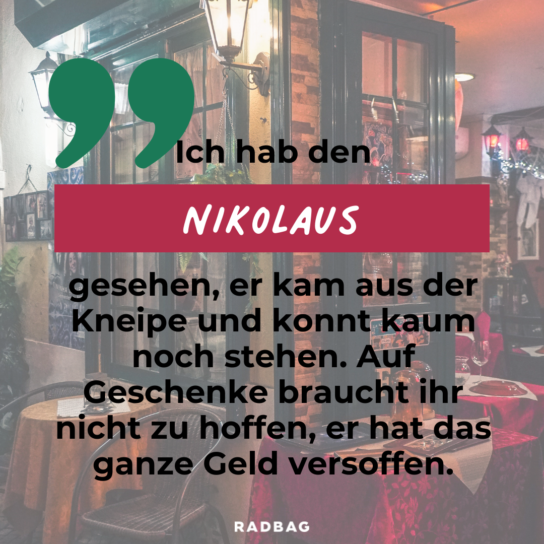 7 Nikolaus Sprüche, die du unbedingt kennen musst
