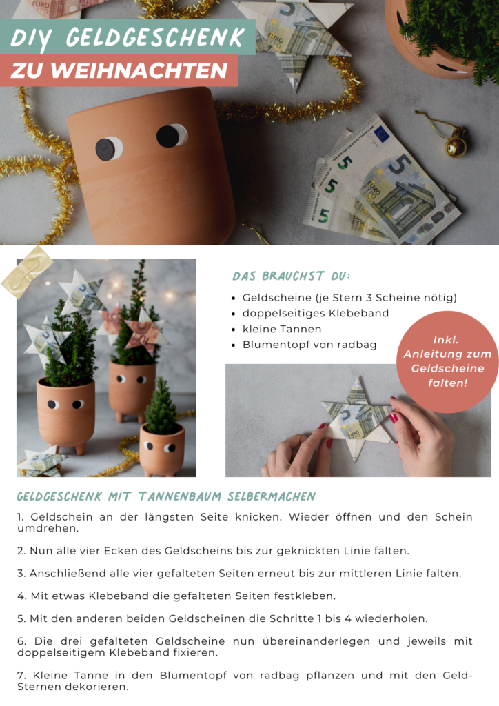 geldgeschenk weihnachten ausgefallene geldgeschenke weihnachten anleitung