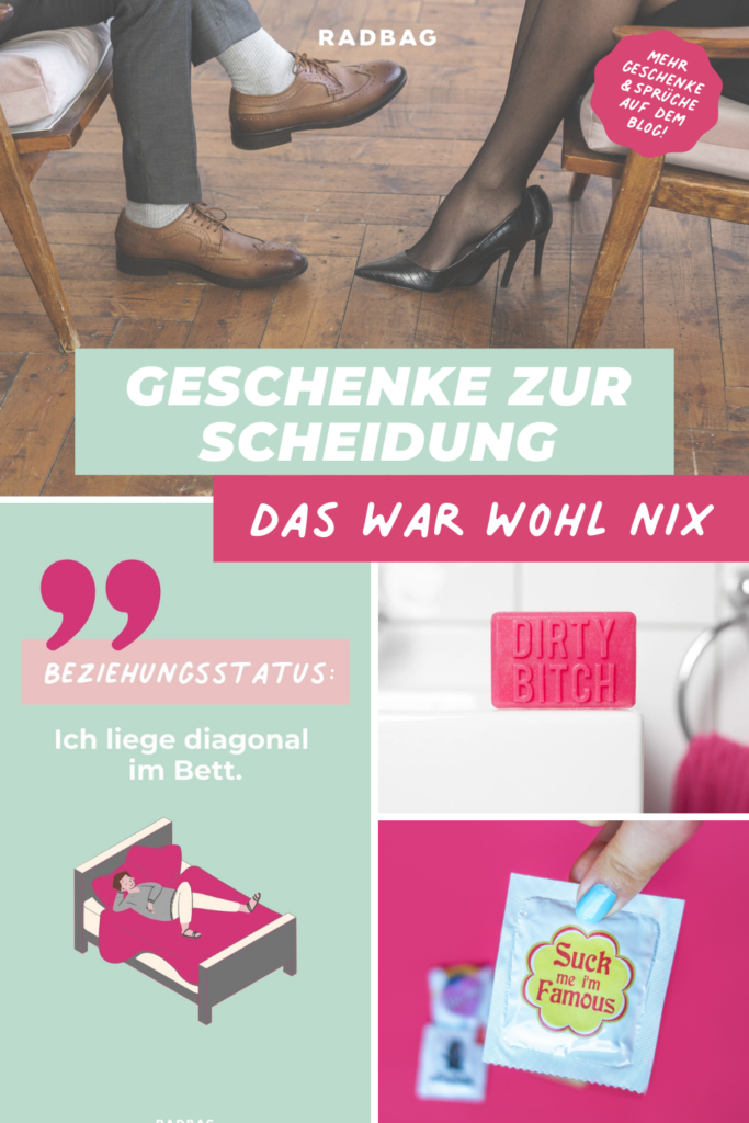 geschenk zur scheidung pinterest