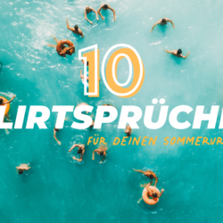 Flirtsprüche für den Sommerurlaub