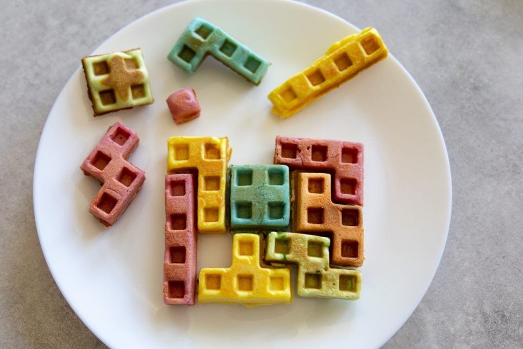 waffelrezept einfach tetris waffelteig rezept