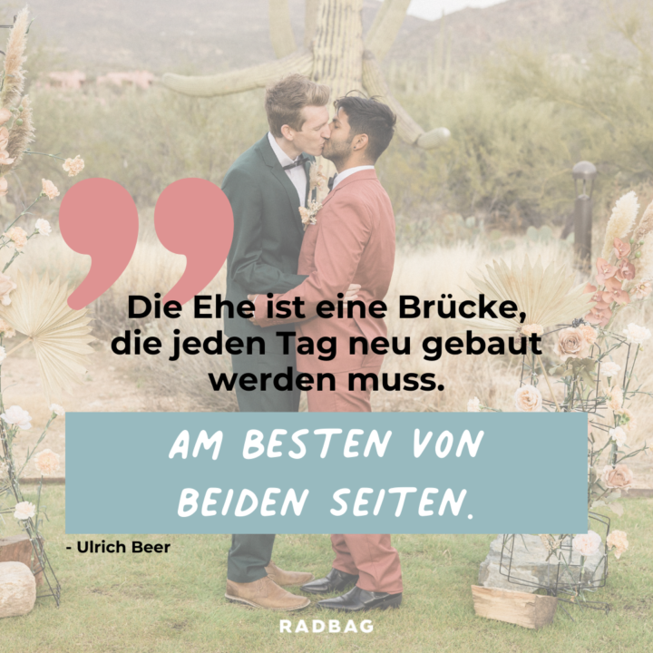 Die schönsten Hochzeitswünsche kurz & lustig