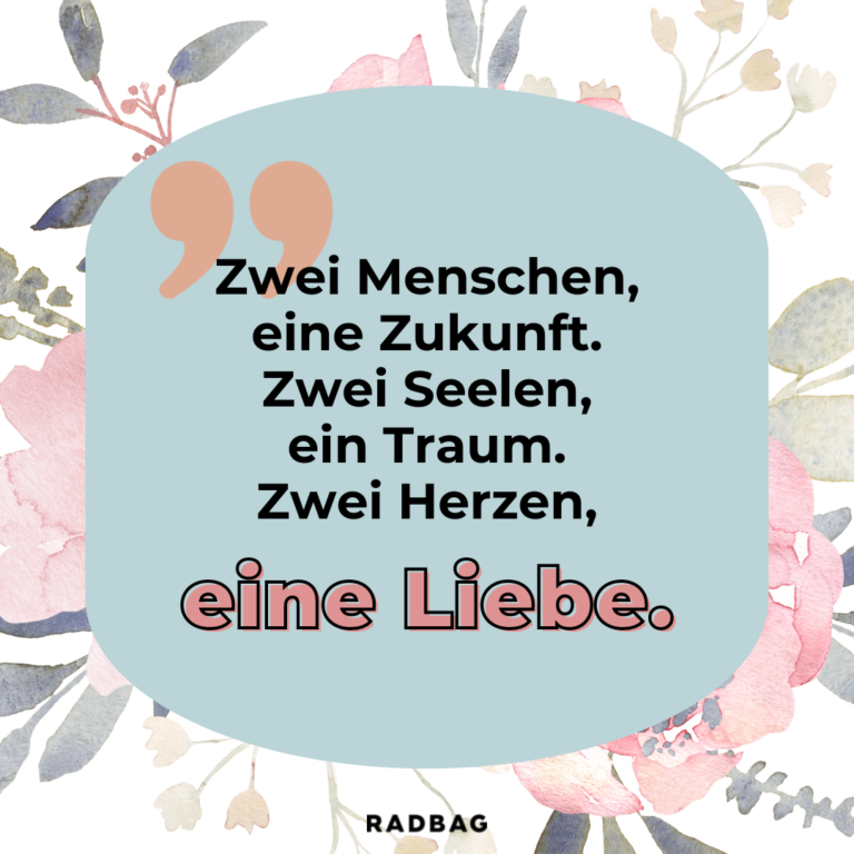 Die schönsten Hochzeitswünsche kurz & lustig