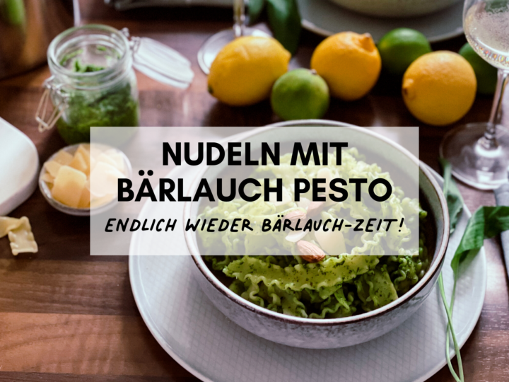 nudeln mit bärlauch pesto