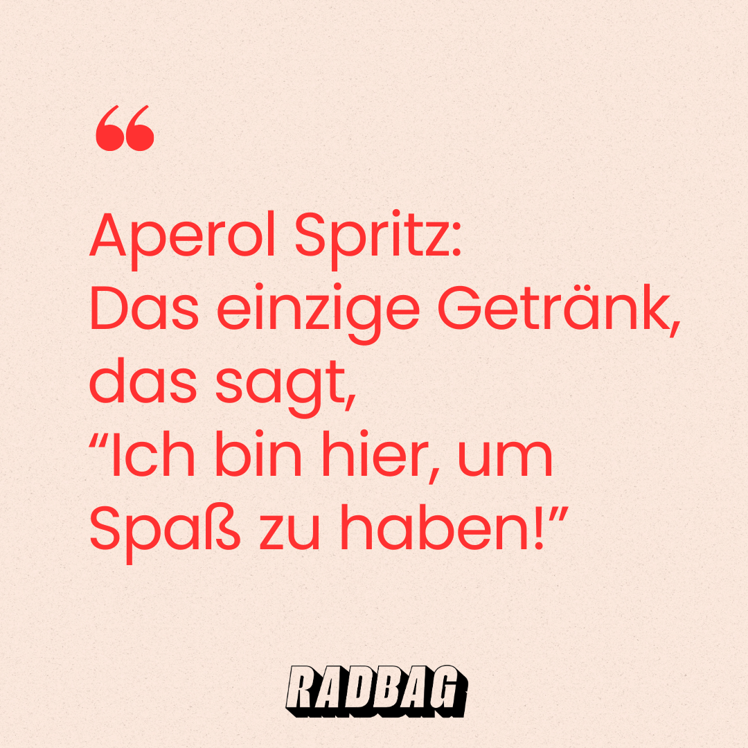 10 Aperol Sprüche für mehr Freude im Leben jetzt versenden!