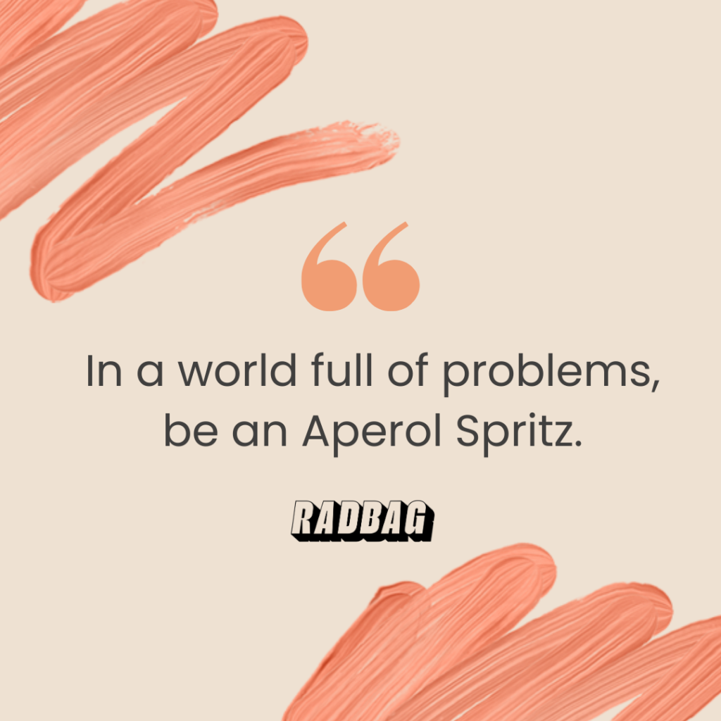 Aperol Spritz Spruch